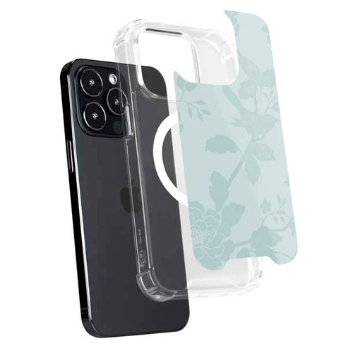 Bird Floral iPhone 16 Pro MagSafe Case